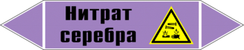 Маркировка трубопровода "нитрат серебра" (a04, пленка, 507х105 мм)" - Маркировка трубопроводов - Маркировки трубопроводов "ЩЕЛОЧЬ" - Магазин охраны труда и техники безопасности stroiplakat.ru